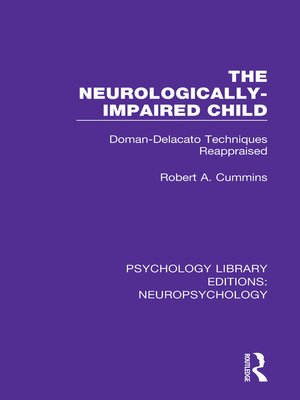 cover image of The Neurologically-Impaired Child